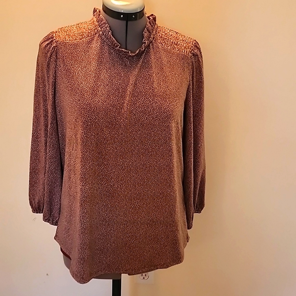 Stretch mock neck NWT
